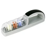 Global Minosharp Ceramic Knife Sharpener Three Wheel. Fixed Price $42.39.