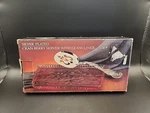 Godinger Silver Plated Cranberry Server Set With Glass Tray & Serving Spoon Box. Fixed Price $9.00.