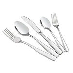 Hommp Stainless Steel Flatware Sets, 60-PIECE, Service For 12. Fixed Price $58.19.