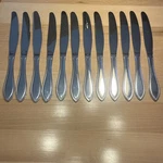 12 International American Bead Stainless Steel Butter Knife Knives. Fixed Price $19.00.