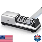 Reemix Electric Knife Sharpener 4-STAGE Sharpening Repair Coarse Medium Fine. Fixed Price $77.89.