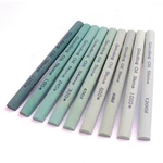 9 Pcs Round Green Silicon Carbide Sharpening Stone Sticks Set Grit 120-1200. Fixed Price $23.04.