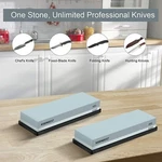 Actual Grit Premium Material Sharpening 2 Side 400 1000 Whetstone Set Kitc. Fixed Price $12.99.