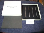 Donna Karan Connected Stainless Dessert Forks Set Sku 859779 Original Box Lenox. Fixed Price $12.34.