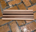 Handmade Edge-grain Wooden Cutting Board Cheese Platter Walnut & Maple 15 X. Fixed Price $47.00.