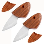 2-PIECE Small Pocket Knife For Men, Keychain Fish Shaped Fixed.... Fixed Price $32.47.