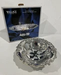 Wallace Grande Baroque Silverplate Candy Nut Dish 7/8 W/ Box Vintage. Fixed Price $49.00.