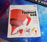 Multi-use Kitchen Funnel Set Nib. Fixed Price $10.00.