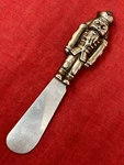 Nutcracker Toy Soldier Christmas Cheese Spreader Knife Holiday Stainless Steel. Fixed Price $9.50.