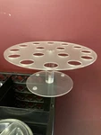 16 Section Ice Cream Cone Holder - Acrylic, Clear Lot Of 10. Fixed Price $350.00.