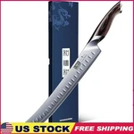 12 High Carbon Steel Carving Knife Pakkawood Handle Butcher Japanese. Fixed Price $52.13.