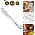 Dinner Forks Set, Food-grade 18/8 Stainless Steel Silverware, Mirror Po.... Fixed Price $26.00.