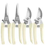 4 Pack Shears,stainless Steel Gardening Tools,scissors,garden Clip. Fixed Price $9.26.