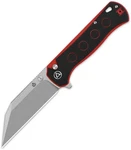 New Qsp Knife Swordfish Button Lock Blk/rd Folding Pocket QS149-A1. Fixed Price $69.20.
