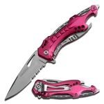 Knife Tac Force 8.0" Overall Stainless Steel Assisted Opening Droppoint TF-705PK. Fixed Price $19.95.