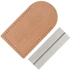 Lansky Diamond Pocket Stone 3X1" Fine Grit With Fish-hook Groove Leather Pouch. Fixed Price $19.29.
