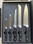 5PC Berghoff Contempo Belgium Cutlery Chef's Knife Set New German Steel Knives. Fixed Price $45.99.