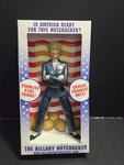The Hillary Nutcracker 2007 Political Gag Gift Stainless Steel Thighs! Nib. Fixed Price $19.99.
