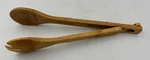 Pampered Chef Interlocking Bamboo Serving Tongs #2297. Fixed Price $16.99.