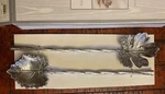 Martha Stewart Park Collection Set Of 2 Grape Leaves 15" Salad Servers New. Fixed Price $20.00.