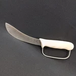 Vintage 6" Dexter? Carbon Steel Skinning Knife Sheep Lamb Skinner Guard Unmarked. Fixed Price $33.60.