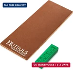 Hutsuls Brown Leather With Compound Get Razor-sharp Edges Stropping. Fixed Price $21.10.