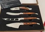 Laguiole 4 Piece Wine & Cheese Set Pakka Wood (france) Mib. Fixed Price $97.75.
