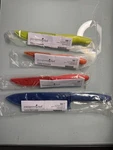 Pampered Chef Color Coated Knife Set 1507 1508 1509 1516 New Sealed. Fixed Price $59.99.