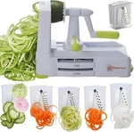 5-BLADE Vegetable Spiralizer: Strongest-heaviest Slicer, Best Veggie Past. Fixed Price $52.10.