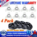 (4 Pack) 285753A Washer Motor Coupler (metal Insert) For Whirlpool, Kenmore New. Fixed Price $11.59.