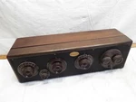 Antique Atwater Kent Model 20 Tube Compact Radio Receiver Wooden Case Box. Fixed Price $279.99.