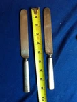 Rogers Co.dinner Butter Knife Pair (2) Antique 12 Dwt Round Tip 071324A. Fixed Price $14.99.