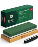 New! Royal Knife Sharpening Stone Kit - Dual Grit 1000/6000 Craft Wood. Fixed Price $17.99.