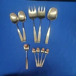 Vintage Towle Lauffer Bedford 10 Pcs Server Set Holland Japan 18/8 Mix Lot. Fixed Price $119.99.