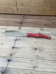 Cutco 1768 Spatula Spreader Knife Red Handle 5" Blade Advertising Cox Constructi. Fixed Price $20.00.