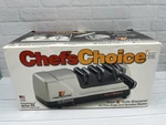 Chef's Choice Trizor Xv Edgeselect Model 15 Electric Knife Sharpener Open Box. Fixed Price $119.00.