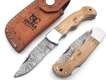 6.5" Handmade Damascus Knife-pocket For Men Folding With S.... Fixed Price $42.81.