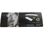 Kramer By Zwilling Henckels Glass Water Stone Knife Sharpening Kit. Fixed Price $400.00.
