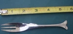 Yamazaki Gone Fishin' Cocktail Fork 5 3/8" Japan Stainless. Fixed Price $22.48.