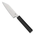 Spyderco Knives Petty Paring K15PBK Cts BD1N Stainless Steel Black Polypropylene. Fixed Price $81.00.