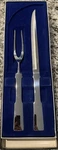 Towle Silver Carving Knife And Fork Set New Box. NH3-1148. Fixed Price $30.00.