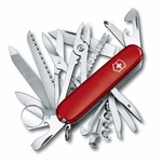 Victorinox Knife Swiss Camp 1.6795-X4 Red Stainless Steel Blade 91MM Handle New. Fixed Price $118.14.