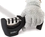 4-IN-1 Kitchen Knife Accessories: 3-STAGE Sharpener Helps Repair, Restore,. Fixed Price $23.59.