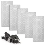 Chisel Sharpening Kit Honing Guide & 5 Diamond Stones, Adjustable .... Fixed Price $57.73.