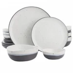 Gibson Elite Rhinebeck 16 Piece Round Stoneware Dinnerware Set Blue. Fixed Price $58.09.