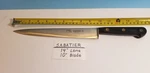 Sabatier 14" Long Shef Knife W/t 10" Blade In Great Cond'n. Fixed Price $45.00.