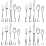 Lenox Venetian Lace 18/10 Stainless Steel 20PC. Flatware Set (service For Four). Fixed Price $199.99.