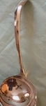 Gerity Georgian Silver Plate, Solid Double Lipped Sauce Gravy Ladle, 7 3/8"G-48. Fixed Price $15.00.