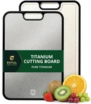 Titanium Cutting Board For Kitchen, Double Sided 100% Pure & Pp Cutt.... Fixed Price $37.72.