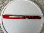 Tramontina 3.5" Paring Knife Stain Free High Carbon Steel Wooden Handle. Fixed Price $7.99.
